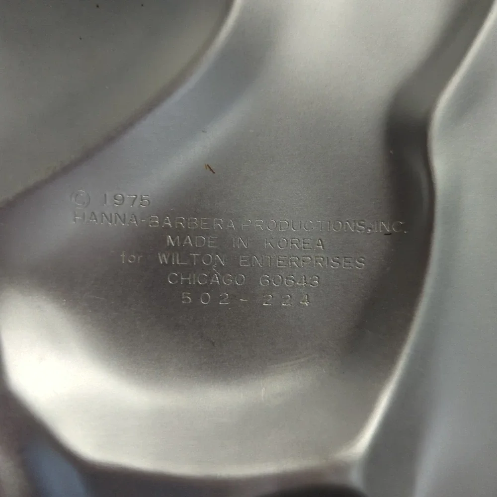 Wilton Scooby Doo Vintage‎ 1975 Cake Pan With Instructions 502-224
